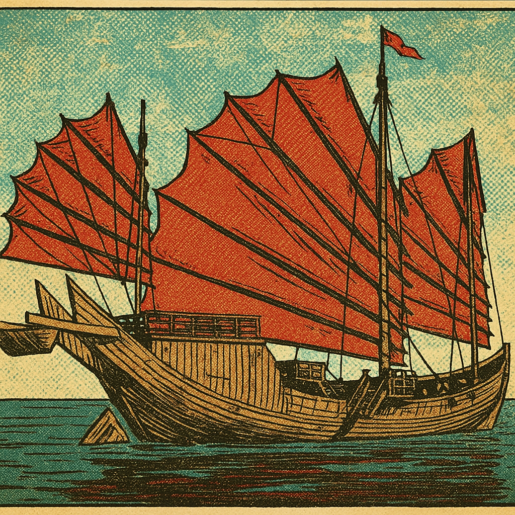 Chinese Junk ships